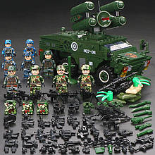 Конструктор БТР Бронетранспортер із фігурками військових для Лего Lego