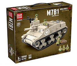Конструктор Quanguan 100102 Американська самохідна артилерійська установка САУ M7B1 Priest для Лего Lego