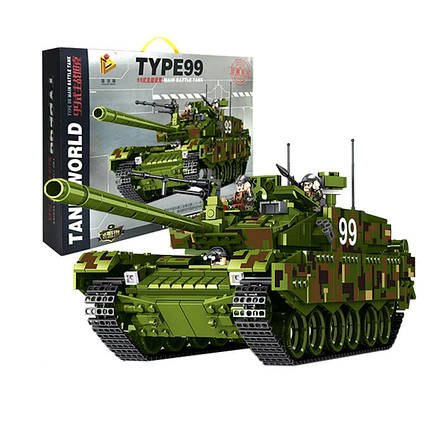 Конструктор Panlos 632002 танк Китаю Тип 99 (Type 99) для Лего Lego, фото 1