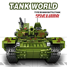 Конструктор Panlos 632002 танк Китаю Тип 99 (Type 99) для Лего Lego, фото 4