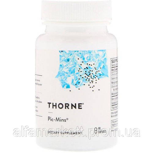 Купить Мультиминеральный комплекс Thorne Research Pic-Mins 90 Veg Caps ...