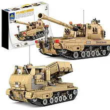 Конструктор Kazi 10007 Самохідна гаубиця САУ та Хімарс (2 в 1) для Лего Lego