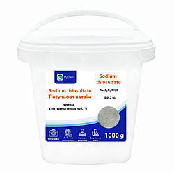 Тіосульфат натрію Ч 1 кг для фіксажу (Натрій сірчанокислий) MyChem