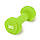 Гантель вінілова PowerPlay 4125 Achilles 3 кг. Зелена (1шт.), фото 2