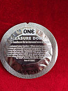 Презервативи ONE Pleasure Dome (анатомічні) (по 1 шт) (упаковка може відрізнятися кольором та малюнком), фото 3
