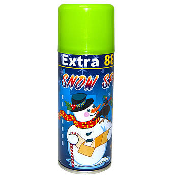 Сніг штучний SNOW SPRAY (250 мл) зелений