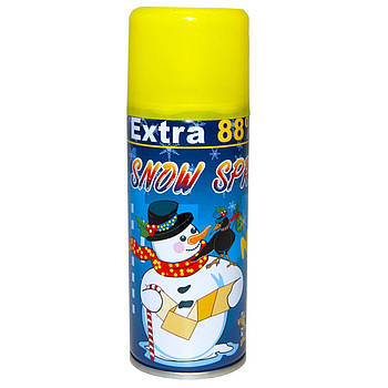 Сніг штучний SNOW SPRAY (250 мл) жовтий