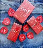 Презервативи OLO поліуретанові 001 (найтонші у світі) (по 1шт), фото 3