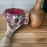 Чашка Цукерниця в Українському стилі, червона., фото 2