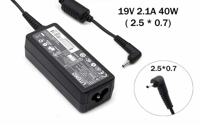 Блок живлення до ноутбука Asus 19v 2.1a 40w 2.5x0.7mm (Як оригінал) 1 день гар.