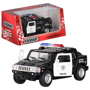 Поліцейська Машинка інертна Kinsmart Hummer KT-5097-WP 13 см