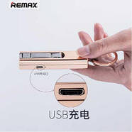 Багатофункціональна електронна USB запальничка RT-CL01 Black Remax 121301, фото 4