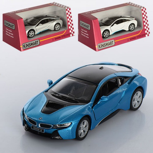 Машинка інертна Kinsmart BMW i8 KT5379W 12,5 см