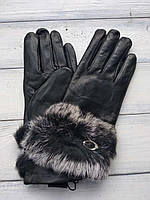 Женские перчатки Felix с мехом Маленькие 9-353