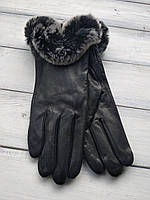 Женские перчатки Felix с мехом Большие 10-356
