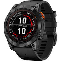Смарт-часы Garmin Fenix 7X Pro Solar Edition 51 mm Slate Gray with Black Band (010-02778-00) [86522]