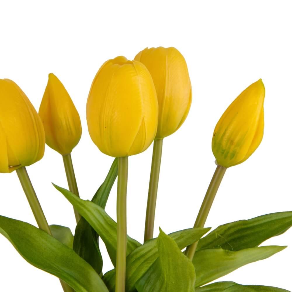 Букет тюльпанов, желтый - фото 2 - id-p1890259570