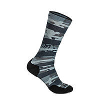 Носки 5.11 Tactical Sock & Awe Camo Stripe Grey Multi L