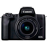 Беззеркальный фотоаппарат Canon EOS M50 Mark II Kit EF-M 15-45mm f/3.5-6.3 IS STM Black (4728C043) UA [84216]