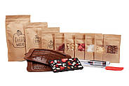 Набір для приготування корисного шоколаду "Чорний шоколад з керобом" OK-1151 1.5 кг, фото 2