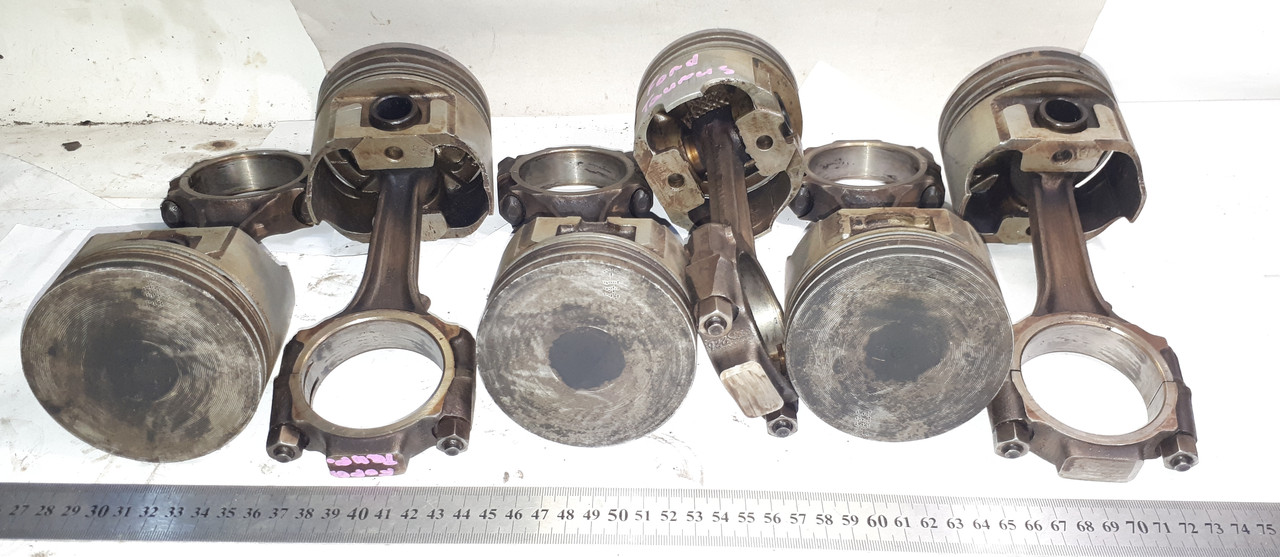 Поршень + шатун комплект 6шт 3.0 V6 Форд Ford Таурус Taurus