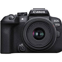 Беззеркальный фотоаппарат Canon EOS R10 Kit RF-S 18-45mm f4.5-6.3 IS STM (5331C047) [87257]