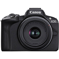 Беззеркальный фотоаппарат Canon EOS R50 Kit RF-S 18-45mm f4.5-6.3 IS STM+RF-S 55-210mm Black (5811C034) UA