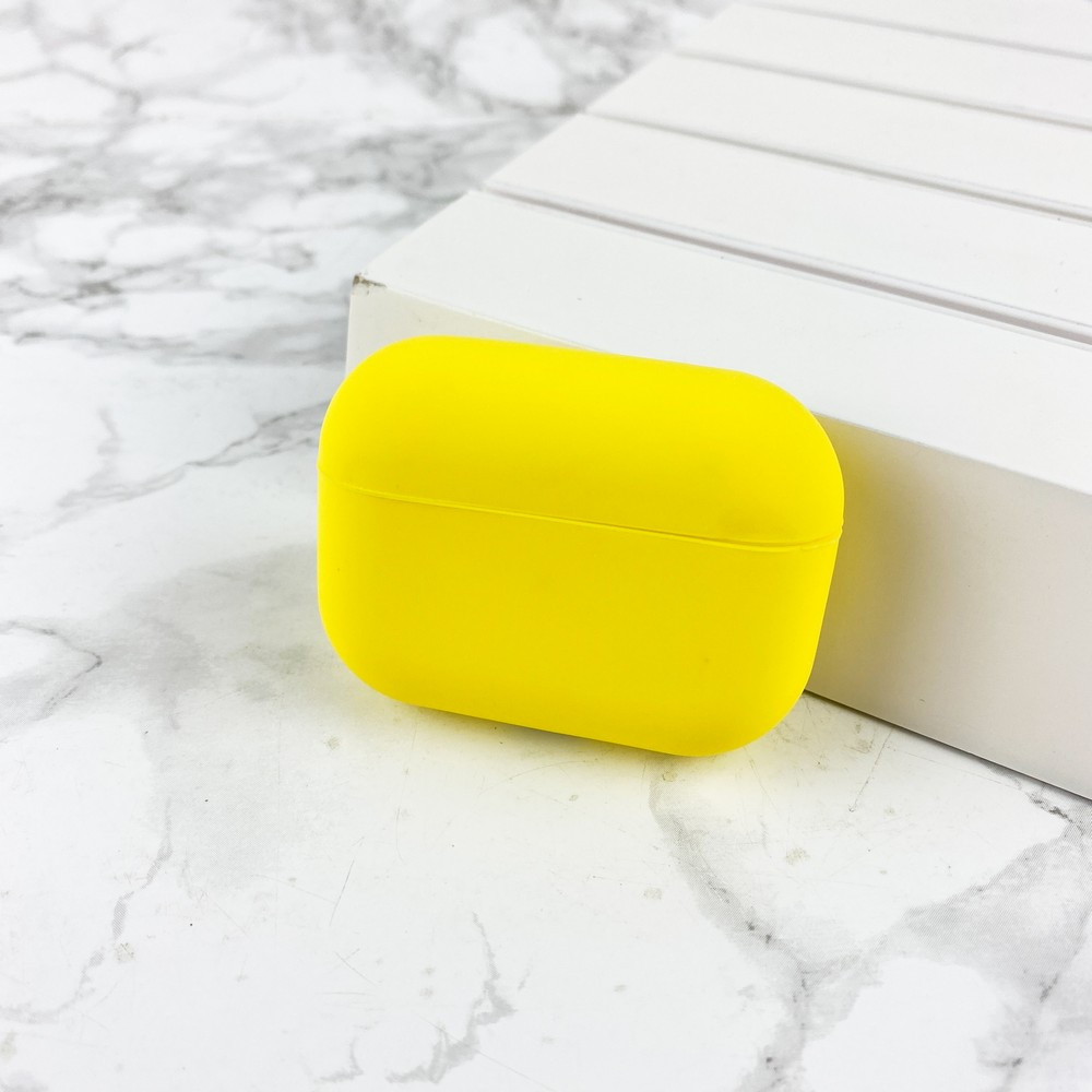 Чохол накладка Silicon Case Slim для Apple Airpods Pro Gold