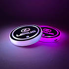 Підсвітка в підсклянник із логотипом LEXUS з датчиком світла на акумуляторі, фото 2