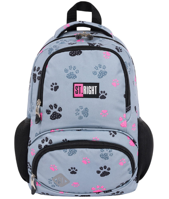 Рюкзак шкільний 1 відділення STRIGHT Paws BP-71 652981