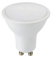 Лампа светодиодная 5W 220V 400lm 3000К GU10 50х55mm рефлекторная [l0650613] e.LED.lamp.GU10.5.3000 E.NEXT