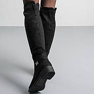 Ботфорти жіночі зимові Fashion Raven 3841 36 розмір 23,5 см Чорний, фото 2