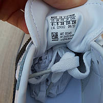 Жіночі кросівки весна осінь білі з чорним Adidas Samba. Взуття жіноче шкіряне біле з чорним Адідас Самба, фото 9