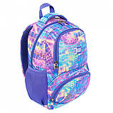 Рюкзак шкільний 1 відділення STRIGHT Pastel Snake BP-71 653193, фото 6