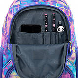 Рюкзак шкільний 1 відділення STRIGHT Pastel Snake BP-71 653193, фото 7