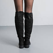 Ботфорти жіночі зимові Fashion Shella 3860 36 розмір 23,5 см Чорний, фото 4