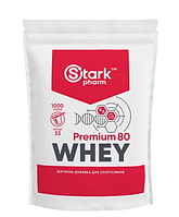 Сывороточный протеин Stark Pharm Whey 80 Premium pure, 1 кг