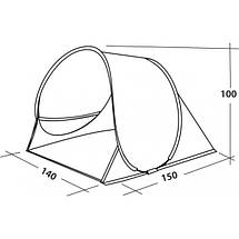 Намет пляжний Easy Camp Oceanic Grey/Sand (120433), фото 4