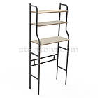 Стійка для санвузлів DROPE. Стелаж для речей, побутової хімії. Аксесуари для санвузла, фото 3