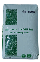 Добриво Nutrivant Universal 18-18-18+2MgO+ME 25кг на вагу