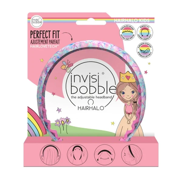 Дитячий обруч для волосся Invisibobble HAIRHALO KIDS Cotton Candy Dreams