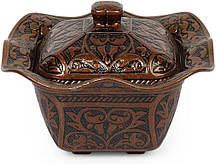 Турецька лукумниця цукорниця з карбуванням, Мідний