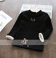 Утепленная кофта для девочки Cat черная 1988, розмір 90
