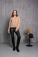 Ботфорти жіночі зимові Fashion Abu 3890 36 розмір 23,5 см Чорний, фото 10