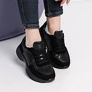 Кросівки жіночі Fashion Chris 3894 36 розмір 23 см Чорний, фото 2