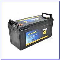 Акумуляторна батарея Vipow LiFePO4 25.6V 50Ah ВМS 40A (330х175х225) 3000 циклів