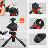 Comica Smartphone Vlogging Kit, CVM-VM10-K2 PRO Shotgun Microphone з тримачем телефона штатива, фото 3