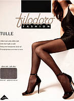 Колготки сетка на основе тюль Filodoro Fashion Tulle