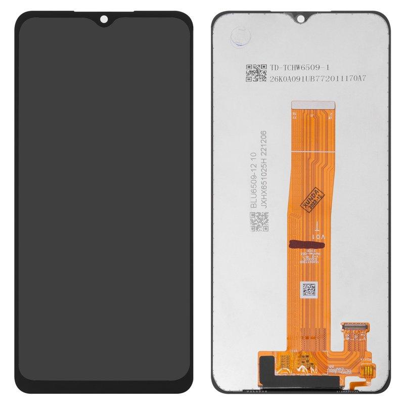 Дисплей для Samsung A125F Galaxy A12, чорний, без рамки, Original (PRC), A022F V0.1 1540417300, фото 1