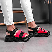 Жіночі сандалі Fashion Gabby 3062 36 розмір 23 см Чорний, фото 3
